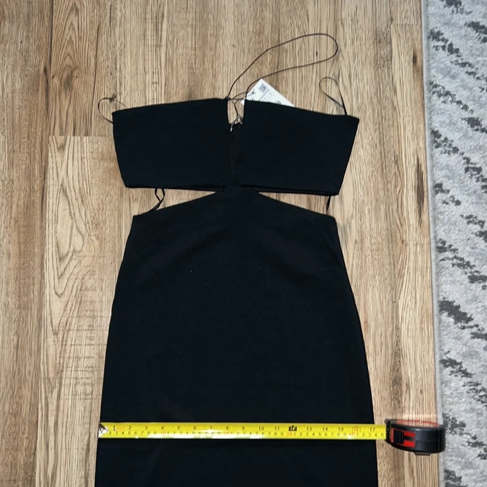 NEW! Zara Black Cutout Dress - Picture 8 of 10